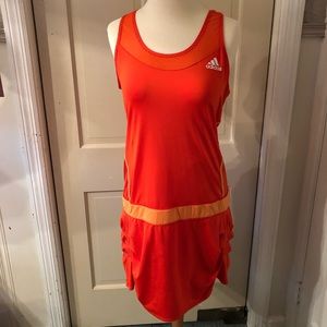 Adidas Orange Climacool Tennis Dress